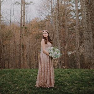 Size 7 Prom Dress (wore as wedding gown)